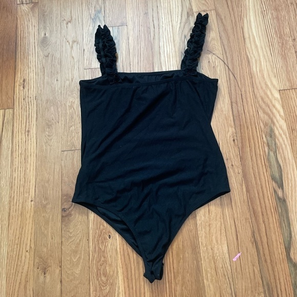 Blue Blush Black Body Suit Size Small - Picture 6 of 7